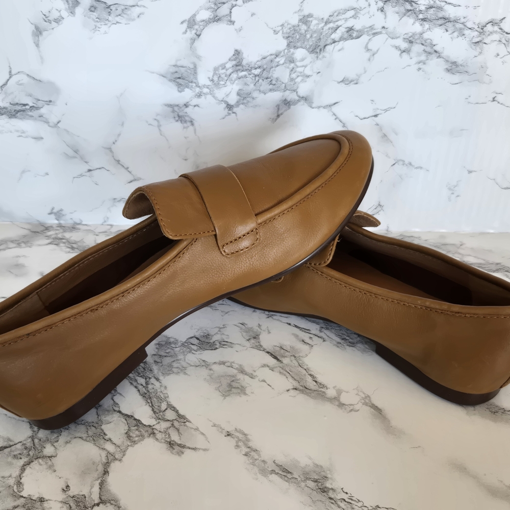 Madewell Brown Leather Loafers